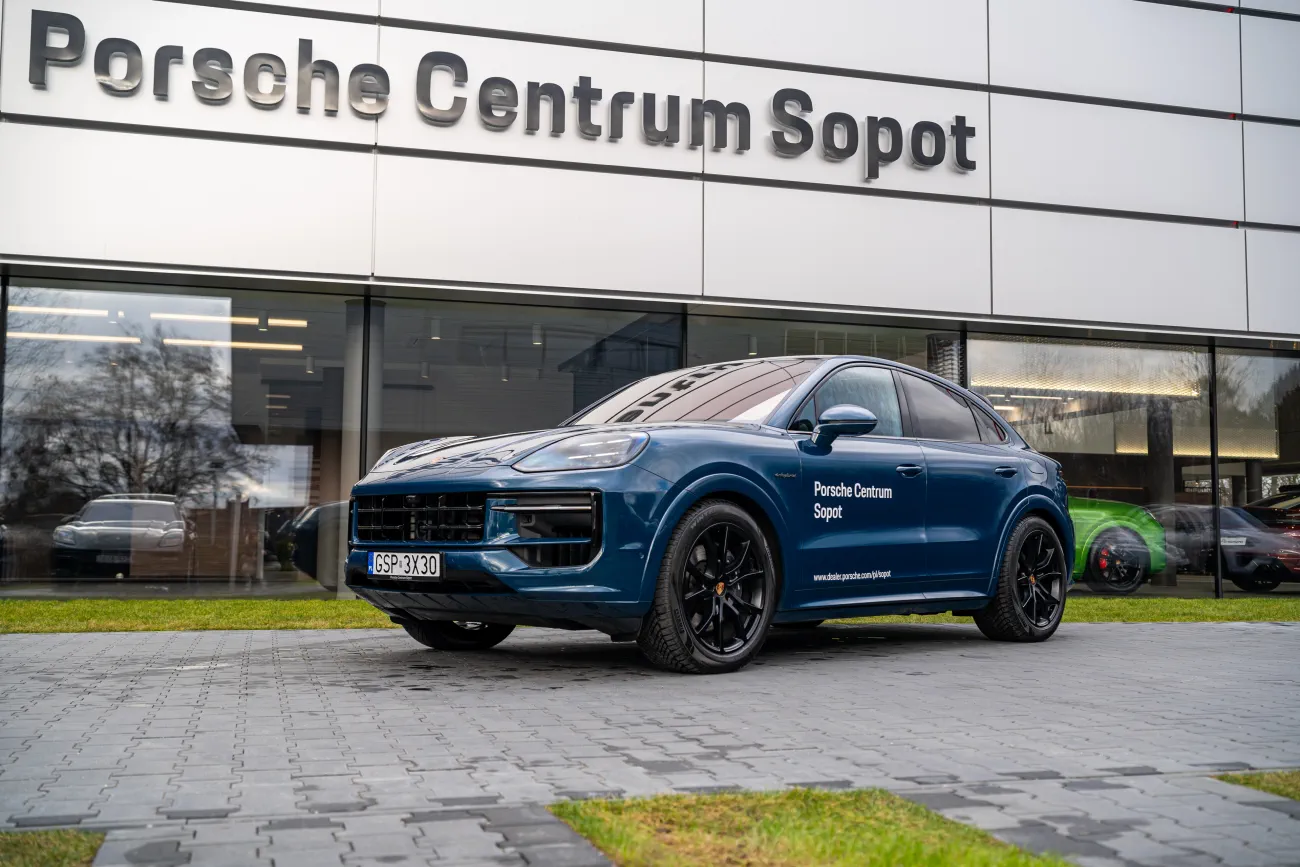 Porsche Cayenne Coupe granatowy DEMO Porsche Centrum Sopot 03781